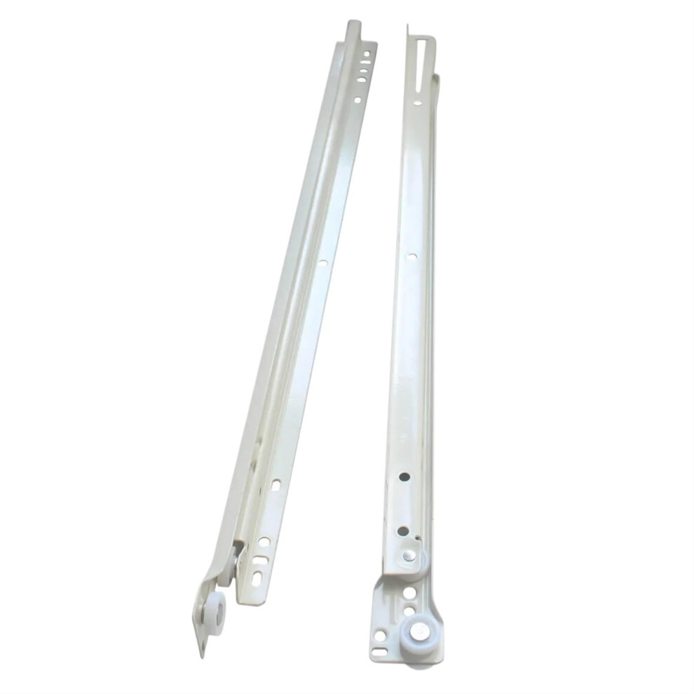 Full Extension Telescopic Slide Drawer Slides One Set Drawer Slide Rail Steel(18Inchlength45cm) 395291733110