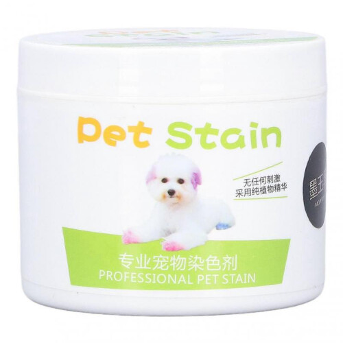 Black Semi-Permanent & Permanent Hair Dye for Dogs - 100ml Bottle 1