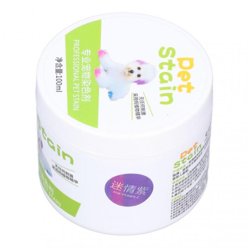 Purple Pet Hair Dye for Dogs – 100ml Semi-Permanent & Permanent Grooming Solution 2