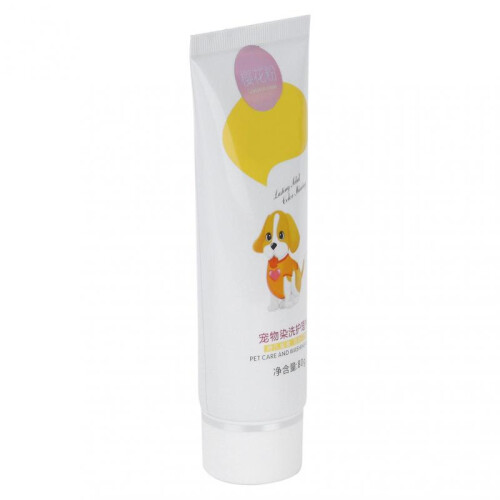 Temporary Pet Fur Dye Gel - Easy-Apply Cherry Blossom Color (80mL) 2