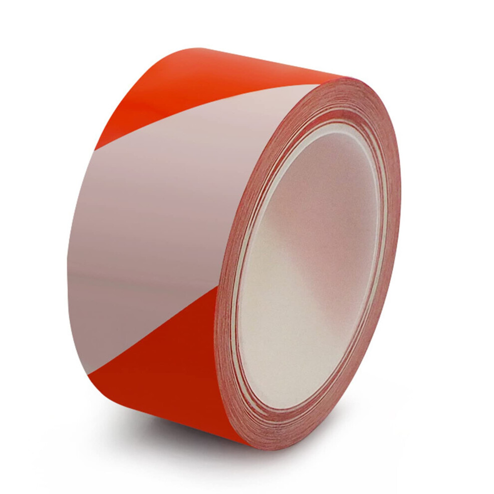 Reflective Tape, Hazard Warning Tape 40M X 100Mm Pet Adhesive Marking Barrier Tape 395291733363