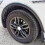 Car Wheel Arches Universal Fender Flares Wing Expander Mudguard Lip Kit 5
