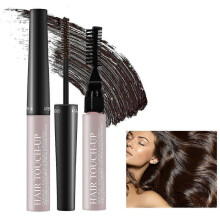 Root Touch Up Dark Brown - Waterproof & Sweatproof Hair Mascara for Grey Coverage & Beard Dye