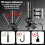 180 Degrees Golf Umbrella Holder, Adjustable Angle Universal Super Strong Windproof 2