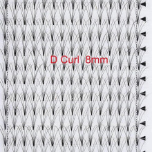 SKONHED Eyelashes Individual Eyelash Extension D 8mm