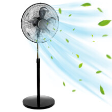 Pedestal Fan Oscillating, 5000 CFM Stand Up Fan, Industrial Standing Fan 18 Inch