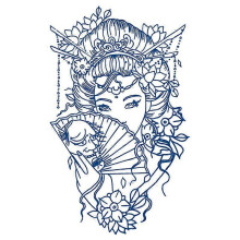 Tattoo Stickers - Quick and Easy Application (2 sheets) Model 5