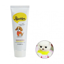 (Golden Yellow)80g Pets Hair Dye Cream Semi-permanent Colorful Cat Dog Hair Coloring Dyestuff Bright Coloring Pigment