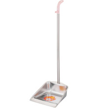 Dust Pans with Long Handle Metal Metal Upright Dustpan Stainless Steel Long Handled Dustpans for Home Office