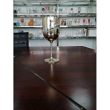 White Moet Plastic Acrylic Goblet Celebration Party Drink Wine Champagne Glass 401-500ml MULTI