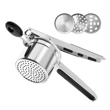 Large Stainless Steel Potato Ricer for Fruit and Vegetables Masher Food Ricer Large Size