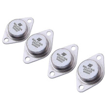 4x 2N3055 NPN High Power Transistor 15A 60V TO-3 for Audio Amplifier/Switching, Pack of 4