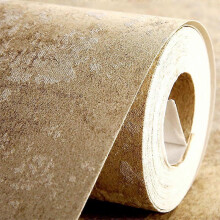 Plain gold copper taupe washable non-woven wallpaper 10.0 x 0.53 m high quality Manufactured