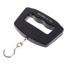 (1) 50kg electronic fishing and luggage scale with backlight