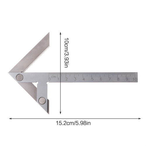 (1) Industrial-grade center angle gauge 100x70mm 2