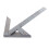 (1) Industrial-grade center angle gauge 100x70mm 8
