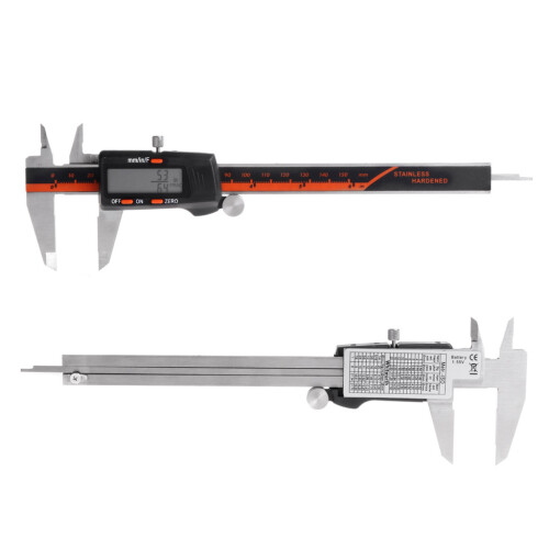 (1) Stainless steel digital display vernier caliper 150mm 2