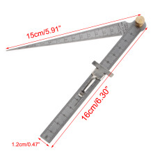 (1) Taper Ruler with 150mm Steel Ruler - Metric