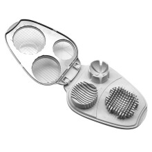 Stainless Steel Blade Multifunction Egg Slicer for Hard Boiled Eggs and Fruit