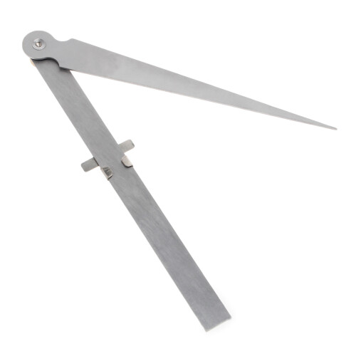 (1) Taper Ruler with 150mm Steel Ruler - Metric 1