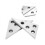 (1 set of 2) Precision machinist measuring tools corner block ruler 8