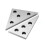 (1 set of 2) Precision machinist measuring tools corner block ruler 7