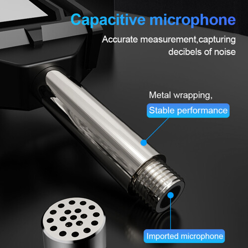 (1) Noise meter decibel detector home testing instrument 2