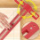 (1) Metric and Imperial woodworking ruler with punching and marking function 2
