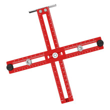 (1) Installation positioning ruler woodworking drilling installation positioning aid
