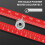 (1) Installation positioning ruler woodworking drilling installation positioning aid 2