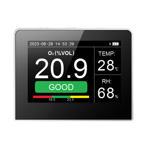 (1) Oxygen detector Air quality detector (accumulator)