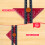 (1) Carpentry marking tool Angle marking ruler Adjustable triangle ruler 8