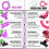 AUDBURN Hula Hoop Fitness Hoop – Έξυπνο και Ρυθμιζόμενο Στεφάνι Μασάζ – Ροζ 4