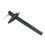 (1) Plastic compass caliper compass 8