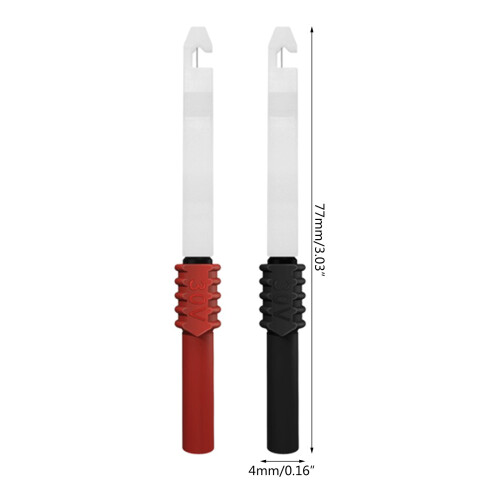 (1 pair) plug probe auto repair tester with cap puncture probe 2