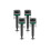 4 Pack Solar Ultrasonic Mole Repeller for Gardens and Outdoor Use 1