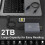 2 in 1 CFexpress Type B SD Card Reader CFexpress Reader USB 3.2 10Gbps Dual-Slot with USB C to USB C 15
