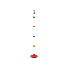 Disk Rope with Climbing Platforms Multi Colored Residential
