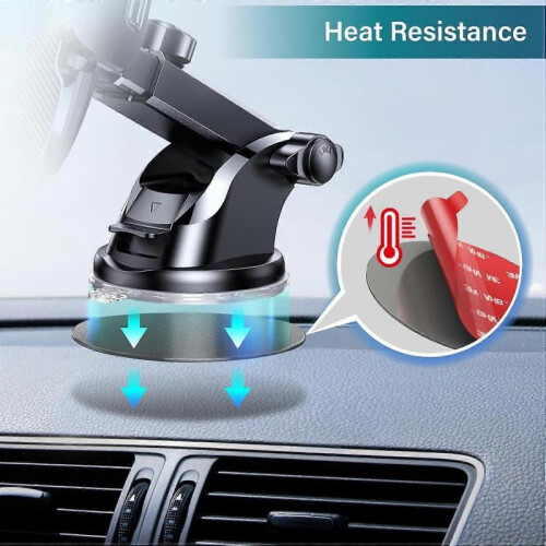 Sticky Adhesive Replacement for Dashboard Suction Cup Mount, 80mm (3.15") 4pcs 3M VHB Circ 2