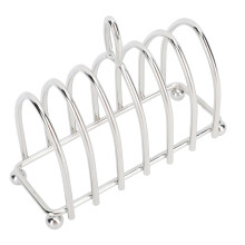 Stainless Steel Toast Rack Holder for Breakfast Bread, proof Bread Stand, Vintage Style Baking Tool, Kitchen Decor for Restaurant Home (Style 3)