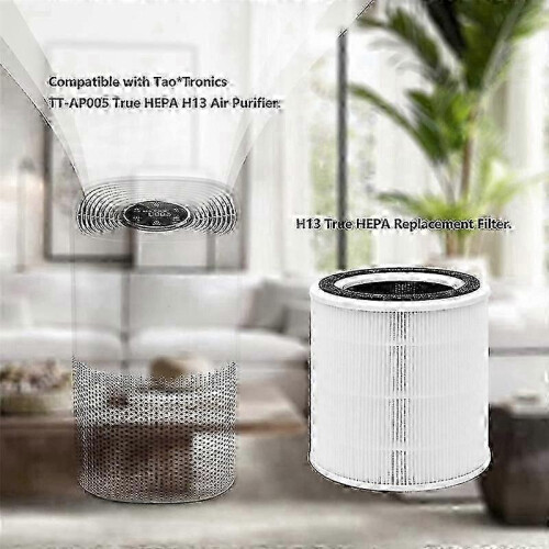 AP005 Replacement Filters for TaoTronics TT-AP005 Air Purifier, H13 1