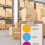 2 Inch Round Label, Fluorescent Orange, Permanent Color Coded Dot Stickers, 500 Labels Per Roll 4