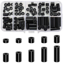 Plastic spacer sleeves, 100 pieces of M3, rust-proof, anti-aging and good insulation