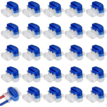25 Pieces Robot Lawn Mower Cable Connectors, Resin Filled Cable Connectors, Gel Filled Fittings for Outdoor Garden Automower Robot Mower