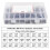 Electrolytic Capacitor Electrolytic Capacitors Kit 24Value Range 2.2uH-100mH Capacitors Assortment 3