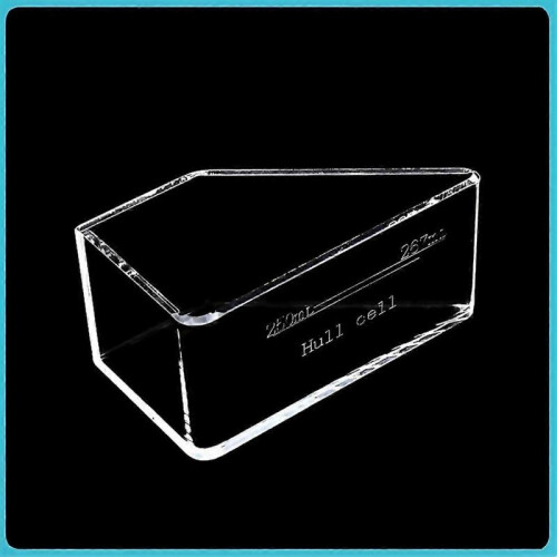 Hull Cell Plating Testing Equipment Subordinate Hough Groove 267ml Double Scale Line Hough Groove 1