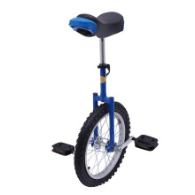 24 Inch Outdoor Unicycle for Adults,Adjustable Height,AntiSlip Rubber Wheel for Balance Fitness
