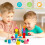 Ξύλινα παιχνίδια - Montessori - 2-5 ετών - Εκπαιδευτικά - Λεπτές κινητικές δεξιότητες - 12 3