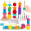 Ξύλινα παιχνίδια - Montessori - 2-5 ετών - Εκπαιδευτικά - Λεπτές κινητικές δεξιότητες - 12 1