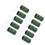 Risegun Electronic Components Electrolytic Capacitor Radial Assorted Kit 450V 100uF 10pcs Green 2
